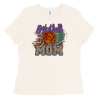 Bone Basketball Mom Ladies Tee - HowdyJamesFarm