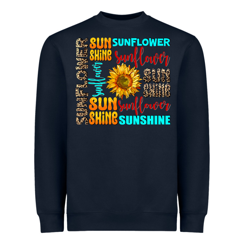 Sunflower Sunshine Heavyweight Sweatshirt by AdoDesignShop | Teevron