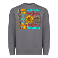 Storm sunflower sunshine Heavyweight Sweatshirt - AdoDesignShop