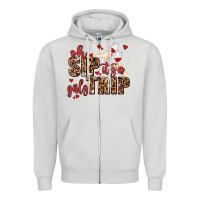 Dove Grey oh sip its a girls trip Zipper Hoodie - AdoDesignShop