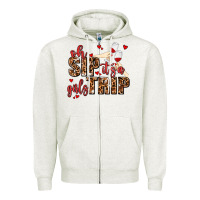 Oatmeal Heather oh sip its a girls trip Zipper Hoodie - AdoDesignShop