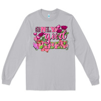 Moon Dust Valentine's Day Only Good Vibes Long Sleeve Tee - FaDigitalArtStudio