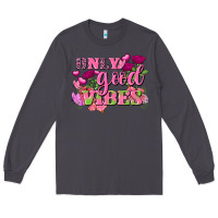 Smoke Valentine's Day Only Good Vibes Long Sleeve Tee - FaDigitalArtStudio