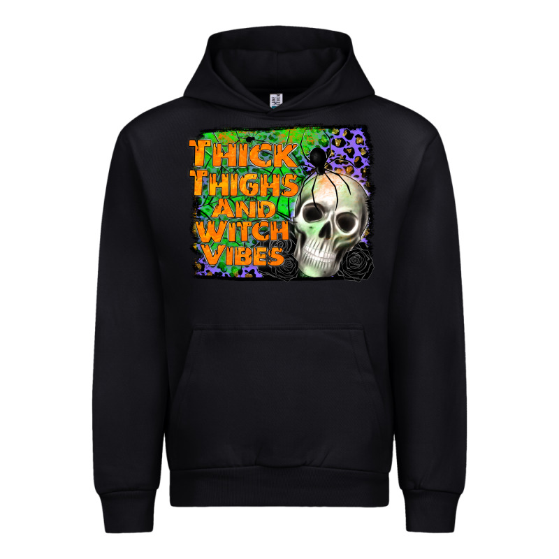 Thick Thighs And Witch Vibes Urban Hoodie by JahusDesignShop | Teevron