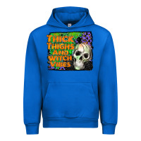 Cobalt thick thighs and witch vibes Urban Hoodie - JahusDesignShop