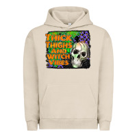 Pigment French Oak thick thighs and witch vibes Urban Hoodie - JahusDesignShop