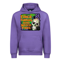 Tulip thick thighs and witch vibes Urban Hoodie - JahusDesignShop