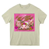 Mossy pigs Heavy Core Tee - TumblerDesignByShophia