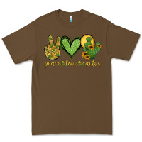 Cacao peace love cactus Premium Tee - Jasminsmagicworld
