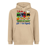 Mushroom i have autism i can't say trick or treat Heavyweight Hoodie - JahusDesignShop