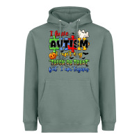Sage i have autism i can't say trick or treat Heavyweight Hoodie - JahusDesignShop