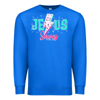 True Royal jesus saves Premium Sweatshirt - JahusDesignShop