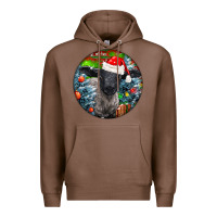 Chestnut christmas suffolk baby sheep ornament Premium Hoodie - LillyAllenDesigns