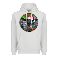 Christmas Suffolk Baby Sheep Ornament Premium Hoodie | Teevron