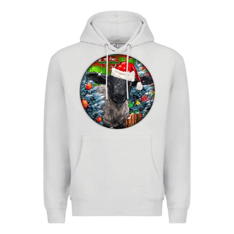 Christmas Suffolk Baby Sheep Ornament Premium Hoodie by LillyAllenDesigns | Teevron