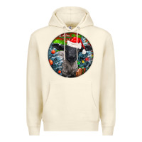Sandshell christmas suffolk baby sheep ornament Premium Hoodie - LillyAllenDesigns