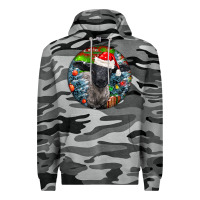 Slate Camo christmas suffolk baby sheep ornament Premium Hoodie - LillyAllenDesigns