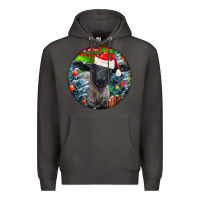 Smoke christmas suffolk baby sheep ornament Premium Hoodie - LillyAllenDesigns