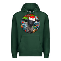 Sports Green christmas suffolk baby sheep ornament Premium Hoodie - LillyAllenDesigns