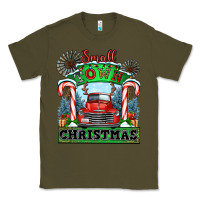Army Green small town christmas Classic Tee - CowGirlArtShop