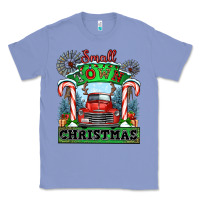 Colony Blue small town christmas Classic Tee - CowGirlArtShop