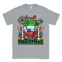 Heather Grey small town christmas Classic Tee - CowGirlArtShop