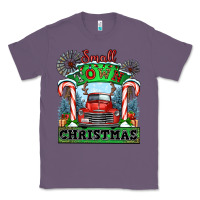 Lavender small town christmas Classic Tee - CowGirlArtShop