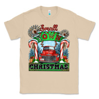 Mushroom small town christmas Classic Tee - CowGirlArtShop