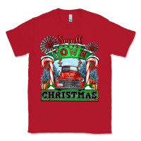 Red small town christmas Classic Tee - CowGirlArtShop