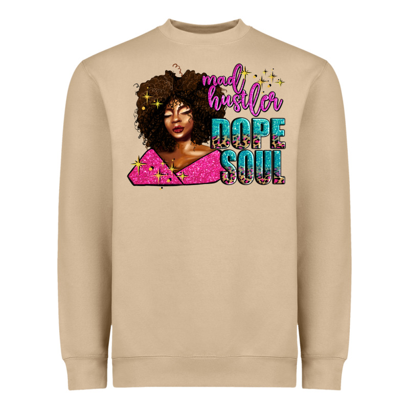 Mad Hustler Dope Soul Heavyweight Sweatshirt by AdoDesignShop | Teevron
