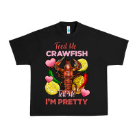 Black feed me crawfish tell me im pretty Urban Heavy Tee - FaDigitalArtStudio