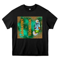 Black laboratory technician Heavy Core Tee - TumblerDesignByShophia
