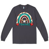 Smoke Baseball Rainbow Long Sleeve Tee - RanaPortraitStore