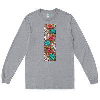 Heather Grey baseball pen wraps Long Sleeve Tee - BundleAndBundleShop