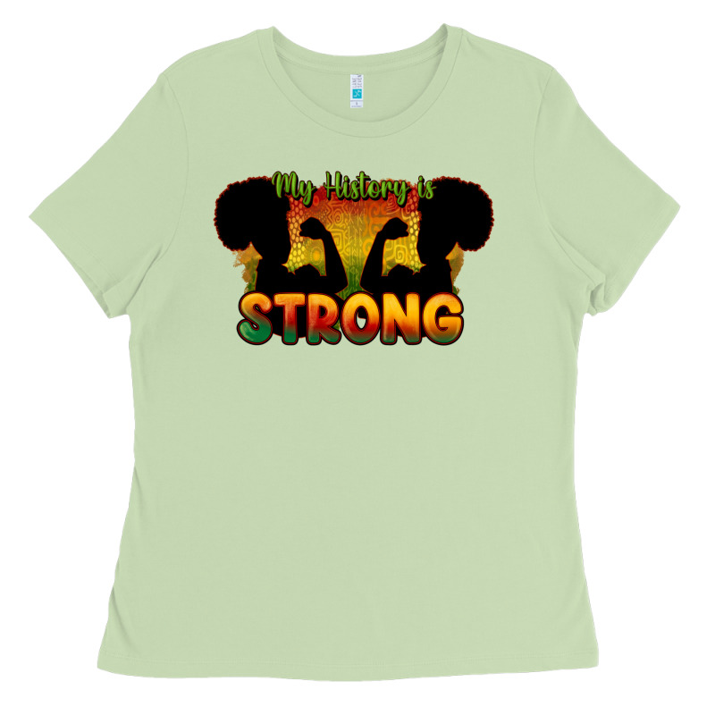 My History Is Strong Ladies Tee by HowdyJamesFarm | Teevron
