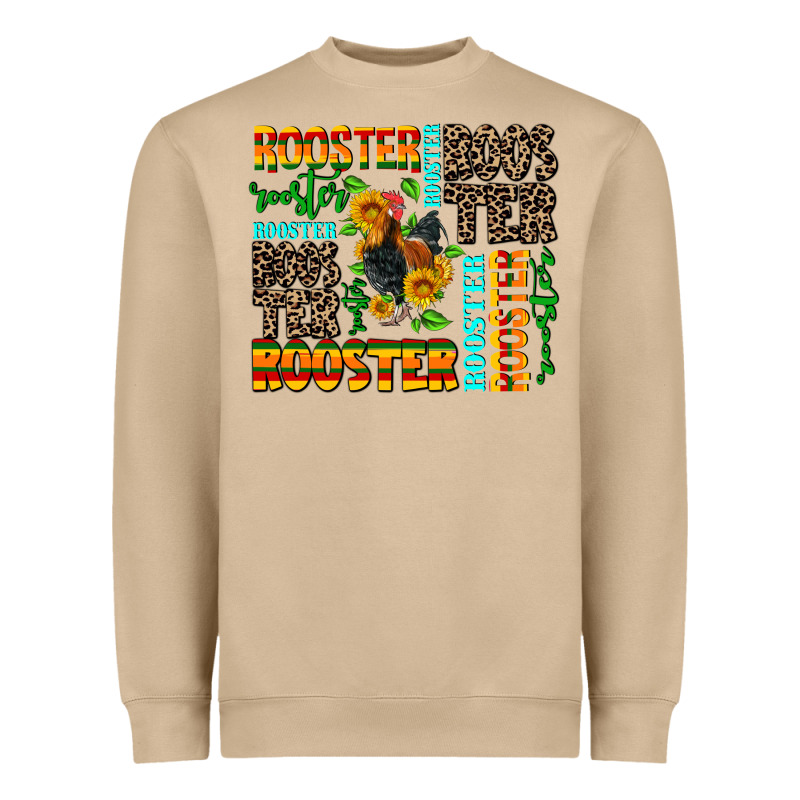 Rooster Heavyweight Sweatshirt by AdoDesignShop | Teevron