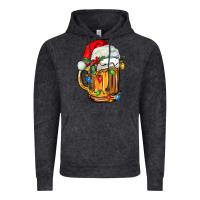 Vintage Black christmas beer Vintage Hoodie - FaDigitalArtStudio