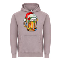 Vintage Zinc christmas beer Vintage Hoodie - FaDigitalArtStudio
