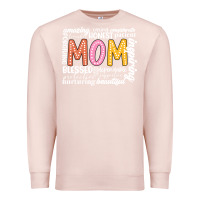 Pale Pink mom Premium Sweatshirt - JahusDesignShop