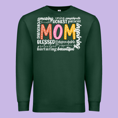 Mom Premium Sweatshirt Designed By Jahusdesignshop