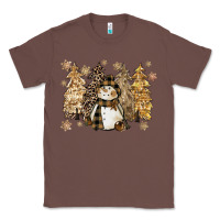 Chestnut snowman with christmas trees 11inches Classic Tee - CowGirlArtShop