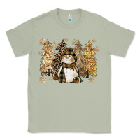 Matcha snowman with christmas trees 11inches Classic Tee - CowGirlArtShop