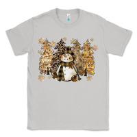 Moon Dust snowman with christmas trees 11inches Classic Tee - CowGirlArtShop