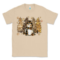 Mushroom snowman with christmas trees 11inches Classic Tee - CowGirlArtShop