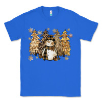 True Royal snowman with christmas trees 11inches Classic Tee - CowGirlArtShop