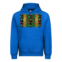 Cobalt Christmas brush stoke Urban Hoodie - JahusDesignShop