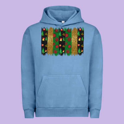 Christmas Brush Stoke Urban Hoodie Designed By Jahusdesignshop