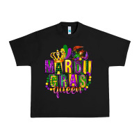 Black mardi gras queen Urban Heavy Tee - FaDigitalArtStudio