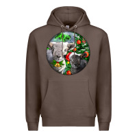 Coffee christmas southdown baby sheeps Premium Hoodie - LillyAllenDesigns