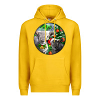 Lemon christmas southdown baby sheeps Premium Hoodie - LillyAllenDesigns